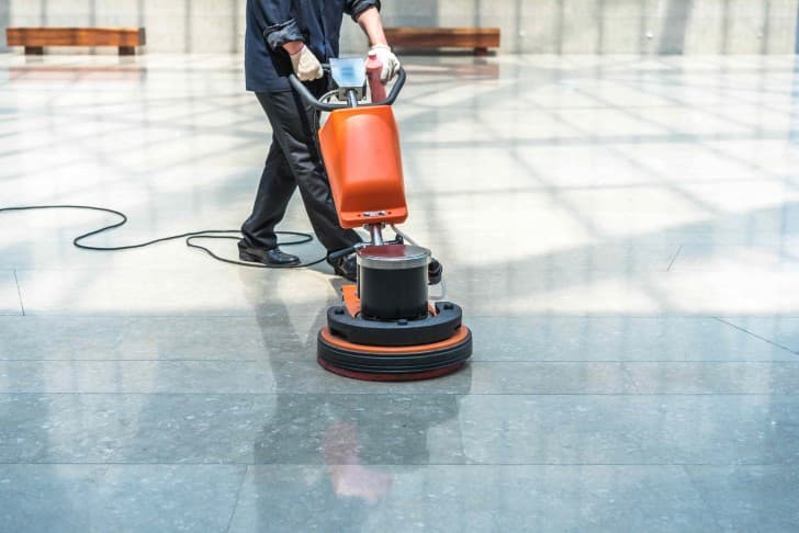 Monobrosse haute vitesse pour sol